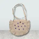 Rose Pink Shoulder Bag (SunFlower) || Hand Made
