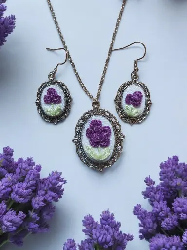 Baby Ear Ring & Locket || Hand Made