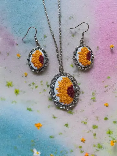 Baby Ear Ring & Locket || Hand Made
